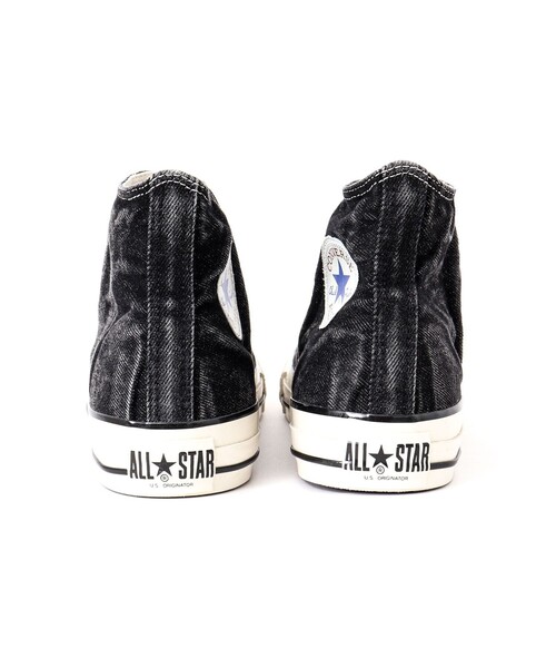 CONVERSE(コンバース)の「【CONVERSE/コンバース】ALL STAR US AGED-DENIM HI 31300980 ハイカットスニーカー(スニーカー・メンズ・ブラック・27/26/28)」の8枚目の写真