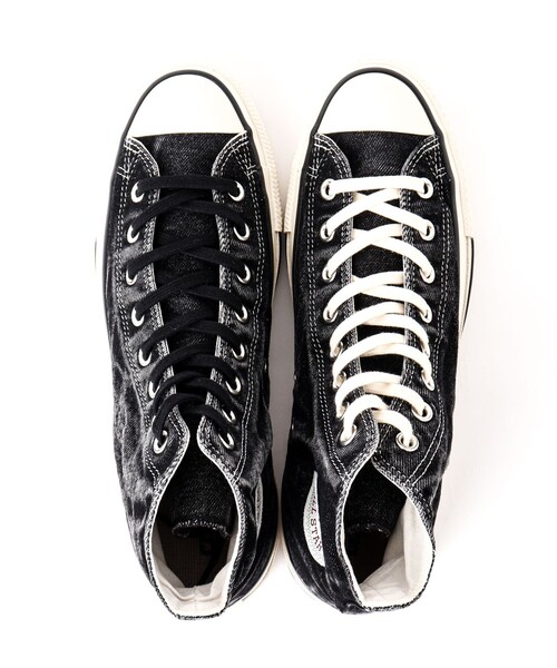 CONVERSE(コンバース)の「【CONVERSE/コンバース】ALL STAR US AGED-DENIM HI 31300980 ハイカットスニーカー(スニーカー・メンズ・ブラック・27/26/28)」の12枚目の写真