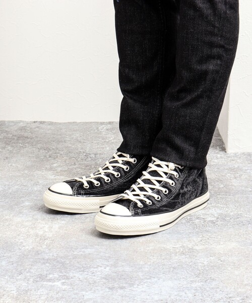 CONVERSE(コンバース)の「【CONVERSE/コンバース】ALL STAR US AGED-DENIM HI 31300980 ハイカットスニーカー(スニーカー・メンズ・ブラック・27/26/28)」の15枚目の写真