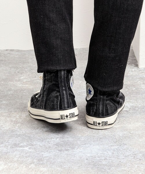 CONVERSE(コンバース)の「【CONVERSE/コンバース】ALL STAR US AGED-DENIM HI 31300980 ハイカットスニーカー(スニーカー・メンズ・ブラック・27/26/28)」の17枚目の写真