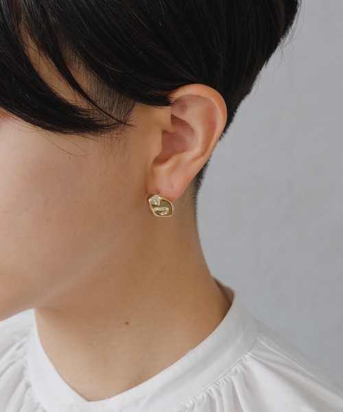 BIRTHDAY BAR（バースデイバー）の「Nuance Metal Pierce（ピアス（両耳用）・レディース・ゴールド・フリー）」の2枚目の写真