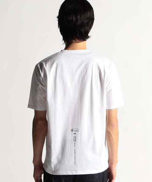 HIDEAWAYS NICOLE(ハイダウェイニコル)の「【20周年記念】激シルケットロゴプリント半袖Tシャツ(Tシャツ/カットソー・メンズ・ホワイト系1/ホワイト系2/ブラック系1/ブラック系2・MEDIUM/LARGE/X-LARGE/XX-LARGE)」の8枚目の写真