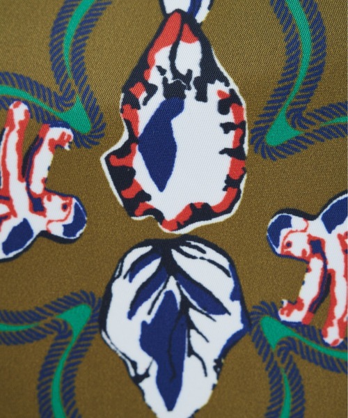 TOGA VIRILIS（トーガ ビリリース）の「Print tote bag（ショルダーバッグ・メンズ・ライトブルー/カーキ・FREE）」の18枚目の写真