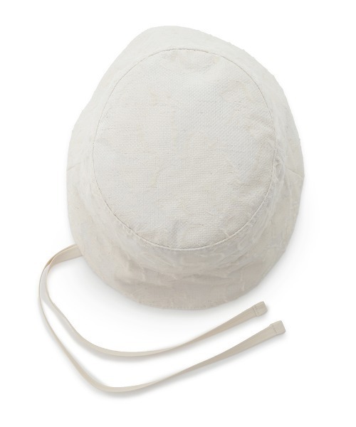 FRAY I.D(フレイアイディー)の「バリエーションワイドブリムハット(ハット・レディース・アイボリー/ブラック・FREE)」の4枚目の写真