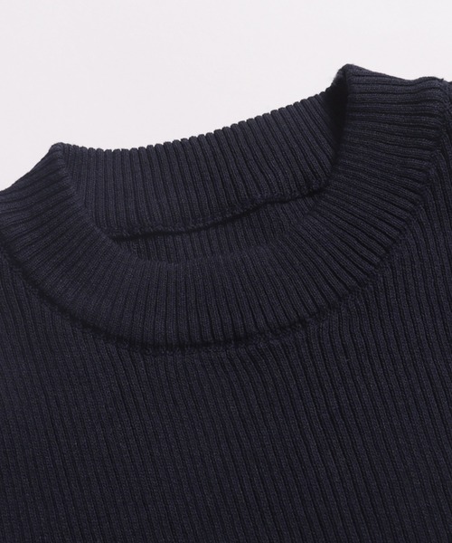 coca（coca）（コカ）の「上品エンボスニットドッキングワンピース（ワンピース・レディース・ネイビー/ブラック・ONE SIZE）」の16枚目の写真