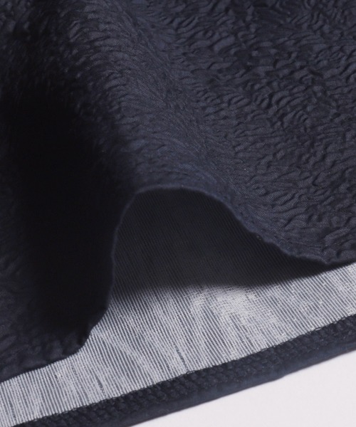 coca（coca）（コカ）の「上品エンボスニットドッキングワンピース（ワンピース・レディース・ネイビー/ブラック・ONE SIZE）」の19枚目の写真