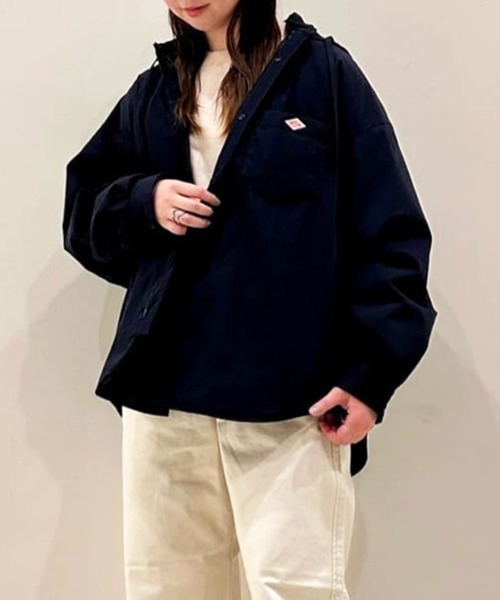 DANTON（ダントン）の「DANTON | 中綿 フードシャツジャケット SOLID