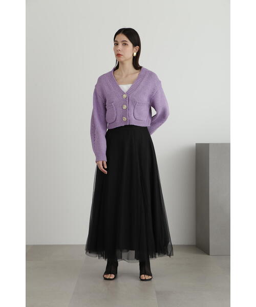 JILL STUART（ジルスチュアート）の「◇ハイウエストチュールフレア