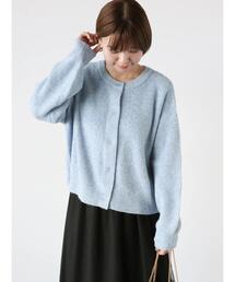 Lugnoncure | 前後2WAYメランジニットカーディガン(カーディガン/ボレロ)