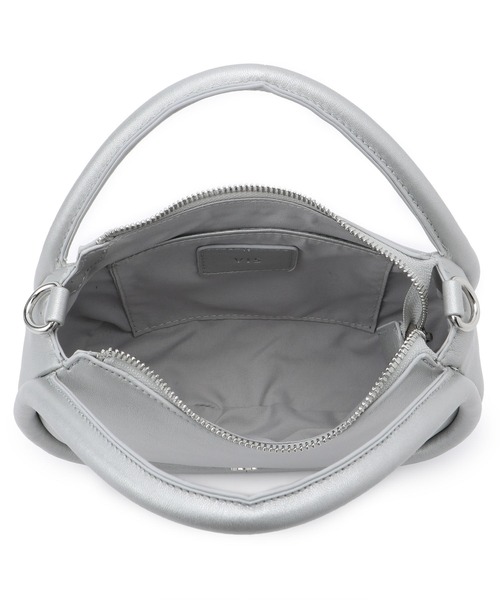 VIS（ビス）の「【2WAY】丸芯ハンドルバッグ（ショルダーバッグ・レディース・シルバー/ターコイズブルー/ブラック・FREE）」の16枚目の写真