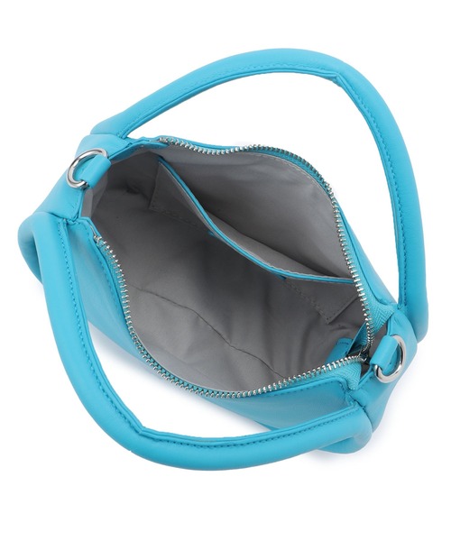 VIS（ビス）の「【2WAY】丸芯ハンドルバッグ（ショルダーバッグ・レディース・シルバー/ターコイズブルー/ブラック・FREE）」の18枚目の写真