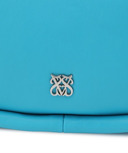 VIS（ビス）の「【2WAY】丸芯ハンドルバッグ（ショルダーバッグ・レディース・シルバー/ターコイズブルー/ブラック・FREE）」の13枚目の写真