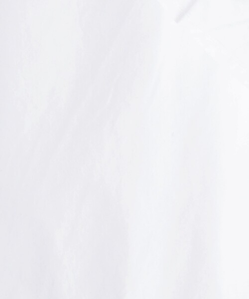GANNI(ガニー)の「GANNI COTTON POPLIN RUFFLE Vネックブラウス(シャツ/ブラウス・レディース・ホワイト/ブラック・34)」の12枚目の写真
