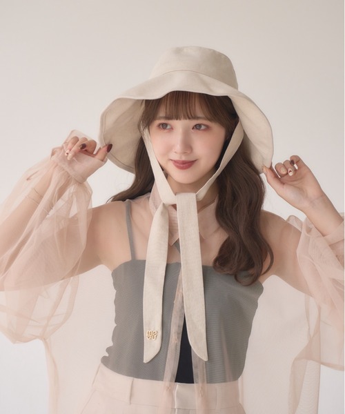 mellowneon（メロウネオン）の「リボンバケットハット（ハット）」 - WEAR