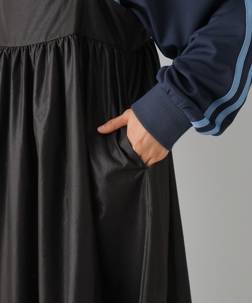 LEPSIM（レプシィム）の「切り替えギャザーキャミワンピース　102445（ワンピース・レディース・ベージュ/ブラック・FREE）」の18枚目の写真