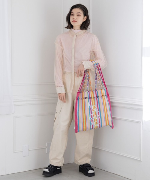 niko and...（ニコアンド）の「オリジナルキルティングサンダル（サンダル・レディース・ブラック/アイボリー・LARGE/MEDIUM/SMALL）」の7枚目の写真