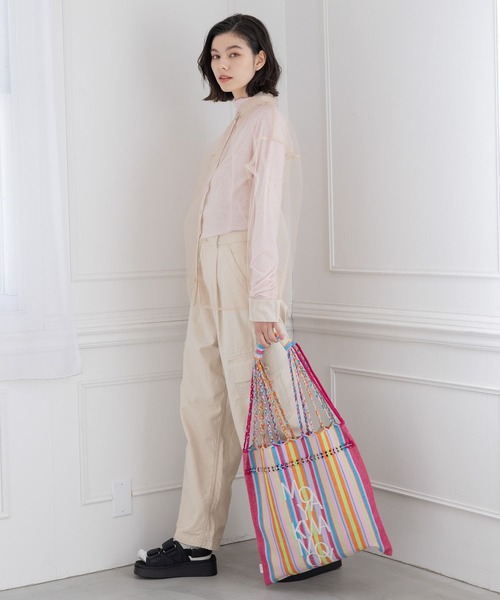 niko and...（ニコアンド）の「オリジナルキルティングサンダル（サンダル・レディース・ブラック/アイボリー・LARGE/MEDIUM/SMALL）」の8枚目の写真