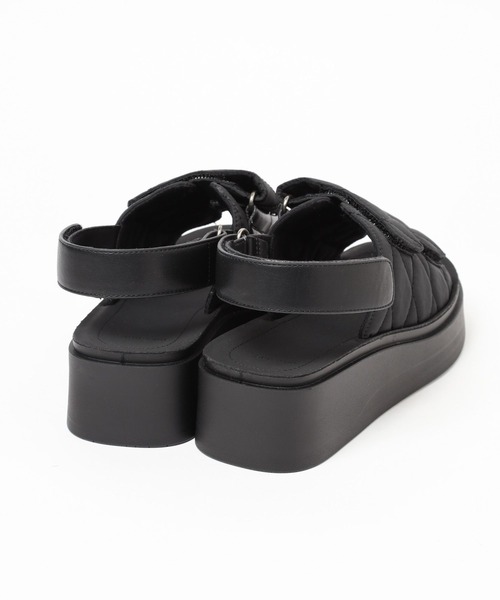 niko and...（ニコアンド）の「オリジナルキルティングサンダル（サンダル・レディース・ブラック/アイボリー・LARGE/MEDIUM/SMALL）」の15枚目の写真