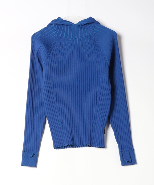 fridge(フリッジ)の「【Y. BY NORDISK 】ノルディスク BALACLAVA RIB KNIT(ニット/セーター・メンズ・ブラック/ブルー・FREE)」の6枚目の写真