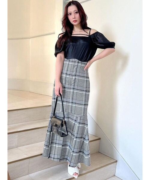 RESEXXY(リゼクシー)の「2wayパフブラウス(シャツ/ブラウス・レディース・ピンク/ブラック/アイボリー・FREE)」の6枚目の写真