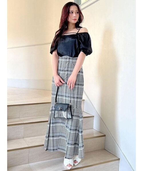 RESEXXY(リゼクシー)の「2wayパフブラウス(シャツ/ブラウス・レディース・ピンク/ブラック/アイボリー・FREE)」の7枚目の写真