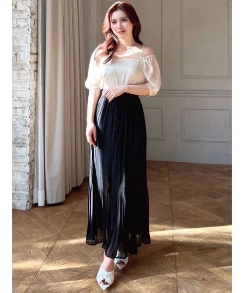 RESEXXY(リゼクシー)の「2wayパフブラウス(シャツ/ブラウス・レディース・ピンク/ブラック/アイボリー・FREE)」の21枚目の写真