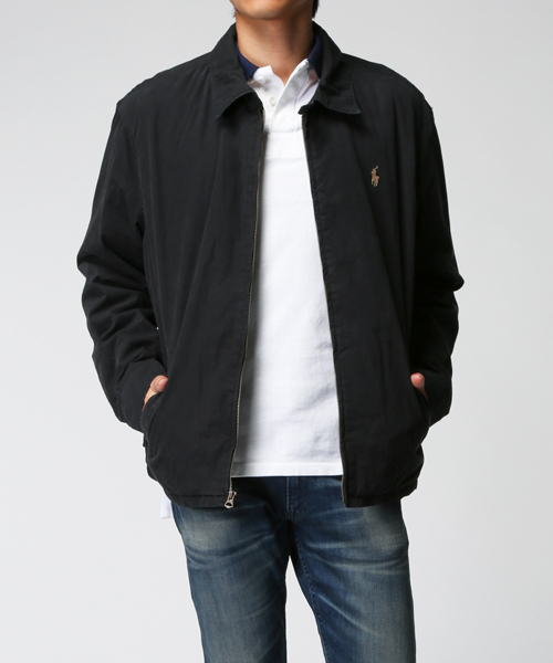 POLO RALPH LAUREN(ポロ ラルフ ローレン)の「コットン Landon ウィンドブレーカー(その他アウター・メンズ・ブラック・X-LARGE)」の3枚目の写真