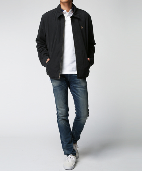POLO RALPH LAUREN(ポロ ラルフ ローレン)の「コットン Landon ウィンドブレーカー(その他アウター・メンズ・ブラック・X-LARGE)」の6枚目の写真