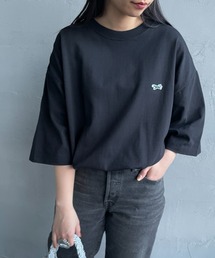 [TOWN CRAFT/タウンクラフト・THE FOX/ザフォックス] 別注 ワンポイントロゴワッペン ビッグシルエットTシャツ