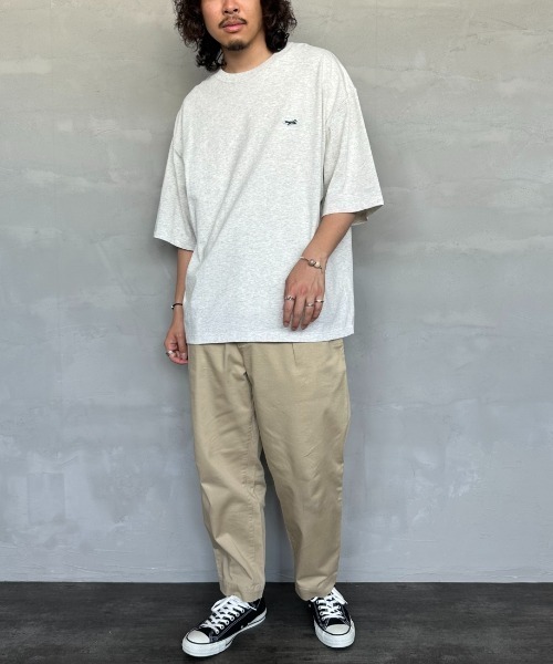 tシャツ 「TOWN CRAFT/タウンクラフト・THE FOX/ザフォックス」 別注 ワンポイントロゴワッペン リンガーTシャツ レディース メンズ セール】[TOWN CRAFT/タウンクラフト・THE FOX/ザフォックス