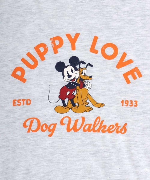 Disney（ディズニー）の「DISNEY（ディズニー）キャラクタープリント・ワンポイント半袖Tシャツ レディース/ミッキーマウス/ミニーマウス（Tシャツ/カットソー・レディース・ダークブルー/ネイビー/モカ/ブルー系その他/ホワイト系その他/ワインレッド/グリーン/グレイッシュベージュ/アイボリー/ホワイト系その他2/グレー/レモンイエロー・M/L）」の21枚目の写真