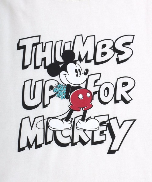 Disney（ディズニー）の「DISNEY（ディズニー）キャラクタープリント・ワンポイント半袖Tシャツ レディース/ミッキーマウス/ミニーマウス（Tシャツ/カットソー・レディース・ダークブルー/ネイビー/モカ/ブルー系その他/ホワイト系その他/ワインレッド/グリーン/グレイッシュベージュ/アイボリー/ホワイト系その他2/グレー/レモンイエロー・M/L）」の15枚目の写真