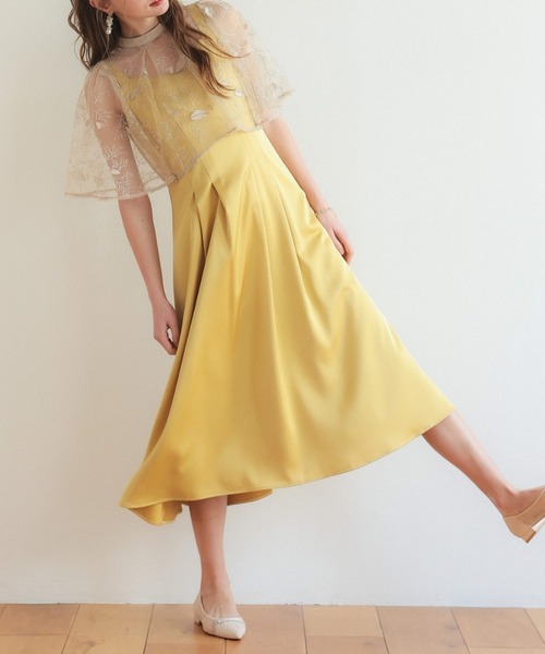 セール】リーフレースデザインドレス（ドレス）｜Dorry Doll（ドリー