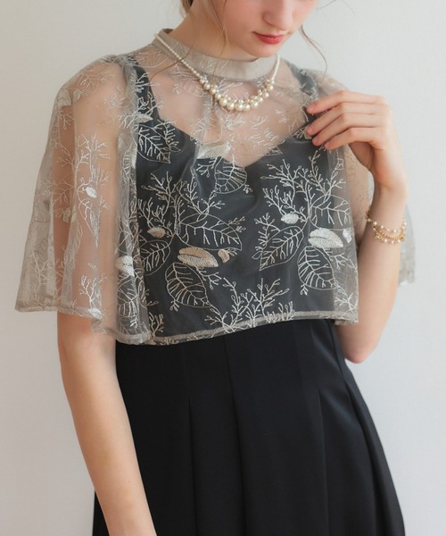 リーフレースデザインドレス Dorry Doll ドレス リーフレースデザインドレス : ZOZOTOWN Yahoo!店