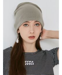 MURUA | ミニマルニットビーニー(ニットキャップ/ビーニー)