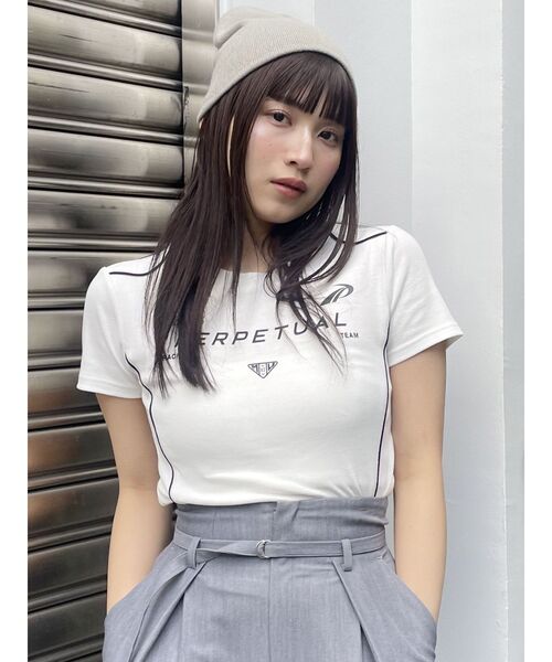 MURUA（ムルーア）の「ミニマルニットビーニー（ニットキャップ/ビーニー・レディース・グレー/ブラック・FREE）」の13枚目の写真