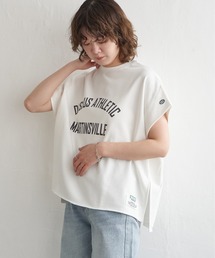 DISCUS ATHLETIC ロゴフレンチスリーブTシャツ