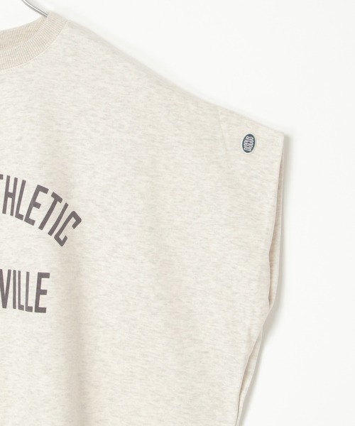 DISCUS ATHLETIC（ディスカス　アスレチック）の「DISCUS ATHLETIC ロゴフレンチスリーブTシャツ（Tシャツ/カットソー・レディース・ライトグレー/ブラック/ホワイト・M）」の14枚目の写真