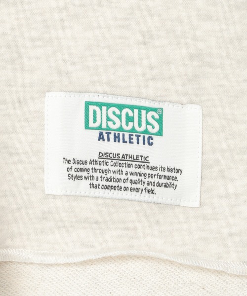 DISCUS ATHLETIC（ディスカス　アスレチック）の「DISCUS ATHLETIC ロゴフレンチスリーブTシャツ（Tシャツ/カットソー・レディース・ライトグレー/ブラック/ホワイト・M）」の11枚目の写真