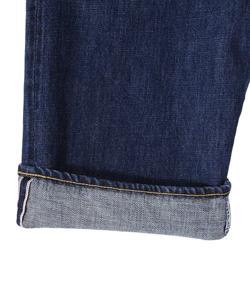 Scye（サイ）の「Scye / サイ ベーシックス：Selvedge Denim Used Wash Wide Leg Jeans：5724-81517[MUS]（デニムパンツ・メンズ・ブルー系その他・30/29）」の3枚目の写真