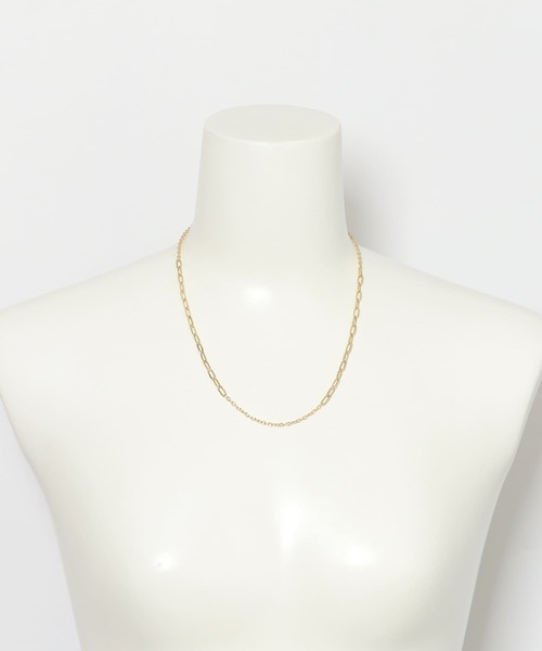 URBAN RESEARCH ROSSO WOMEN(アーバンリサーチ ロッソ)の「ミックスチェーンネックレス(ネックレス・レディース・ゴールド・FREE)」の4枚目の写真