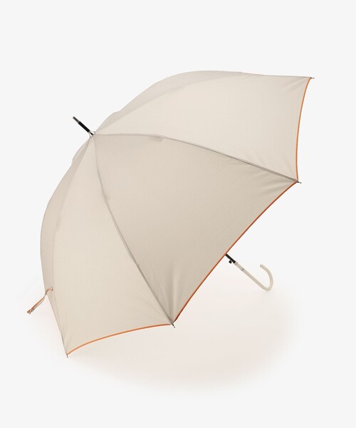 Afternoon Tea(アフタヌーンティー)の「プレーンジャンプ長傘 雨傘(長傘・レディース・ネイビー/ベージュ/ブルー・ONE SIZE)」の2枚目の写真