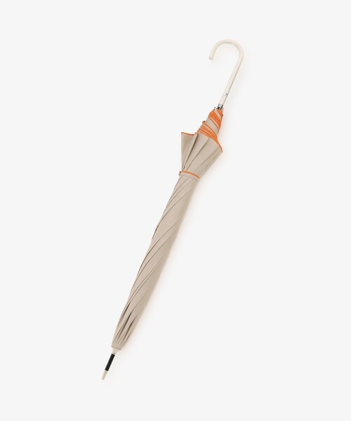 Afternoon Tea(アフタヌーンティー)の「プレーンジャンプ長傘 雨傘(長傘・レディース・ネイビー/ベージュ/ブルー・ONE SIZE)」の5枚目の写真