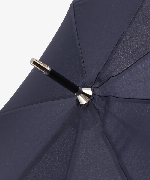 Afternoon Tea(アフタヌーンティー)の「プレーンジャンプ長傘 雨傘(長傘・レディース・ネイビー/ベージュ/ブルー・ONE SIZE)」の11枚目の写真