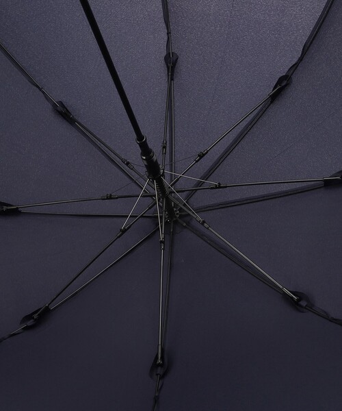 Afternoon Tea(アフタヌーンティー)の「プレーンジャンプ長傘 雨傘(長傘・レディース・ネイビー/ベージュ/ブルー・ONE SIZE)」の12枚目の写真
