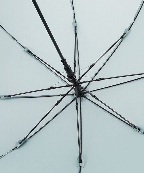 Afternoon Tea(アフタヌーンティー)の「プレーンジャンプ長傘 雨傘(長傘・レディース・ネイビー/ベージュ/ブルー・ONE SIZE)」の4枚目の写真