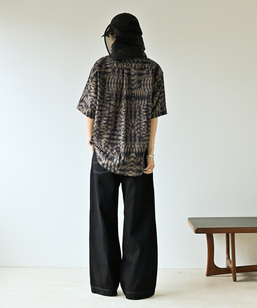 JOURNAL STANDARD（ジャーナルスタンダード）の「”吸水速乾 / 通気性” EVALETメッシュ ストレッチウォッシャブル モダンS/Sシャツ（シャツ/ブラウス・メンズ・ブラック系その他/ベージュ系その他/レッド系その他/オレンジ/ベージュ・SMALL/MEDIUM/LARGE）」の8枚目の写真