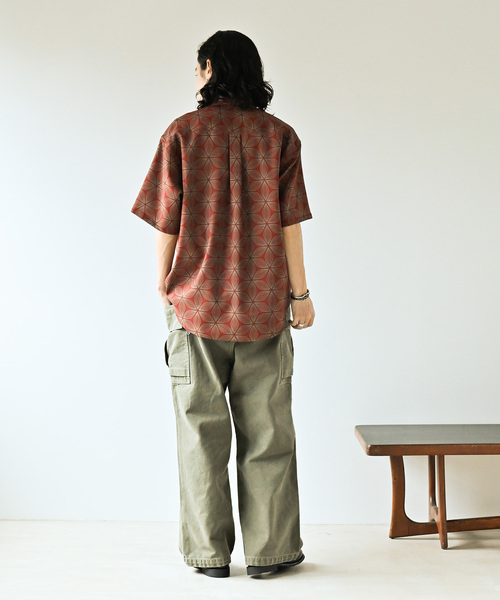 JOURNAL STANDARD（ジャーナルスタンダード）の「”吸水速乾 / 通気性” EVALETメッシュ ストレッチウォッシャブル モダンS/Sシャツ（シャツ/ブラウス・メンズ・ブラック系その他/ベージュ系その他/レッド系その他/オレンジ/ベージュ・SMALL/MEDIUM/LARGE）」の18枚目の写真