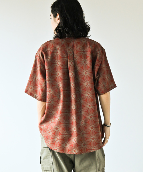 JOURNAL STANDARD（ジャーナルスタンダード）の「”吸水速乾 / 通気性” EVALETメッシュ ストレッチウォッシャブル モダンS/Sシャツ（シャツ/ブラウス・メンズ・ブラック系その他/ベージュ系その他/レッド系その他/オレンジ/ベージュ・SMALL/MEDIUM/LARGE）」の22枚目の写真