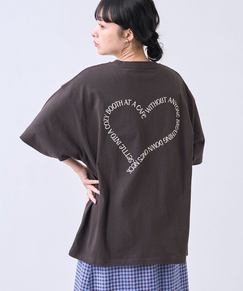 セール】ハート刺繍Tシャツ（Tシャツ/カットソー）｜FREAK'S